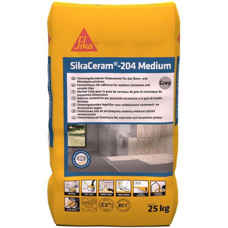 SikaCeram - 204 Medium Flislim - 25kg